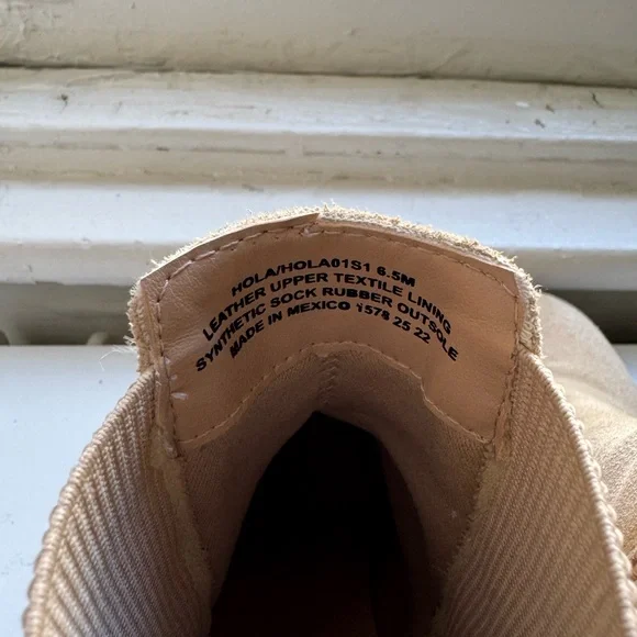 Steve Madden Tan Suede Ankle Booties - Picture 4 of 6